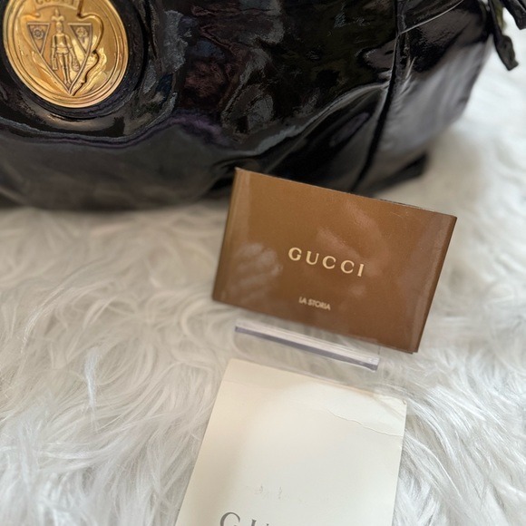 Gucci Black Patent Leather Bag! - Picture 7 of 16